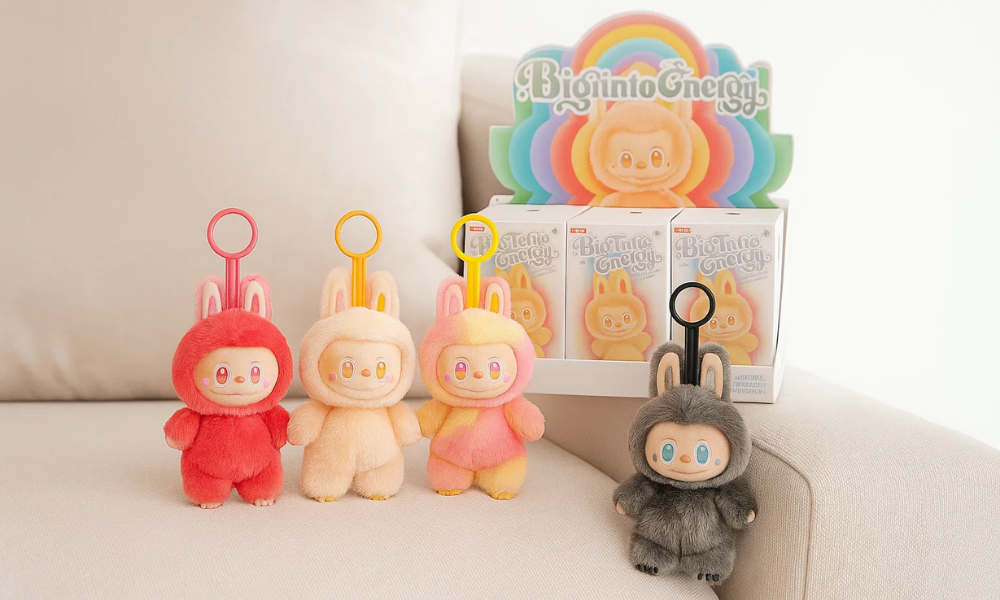 THE MONSTERS Blind Box – Peluche & Figurine Vinyle Surprise Série Big Into Energy