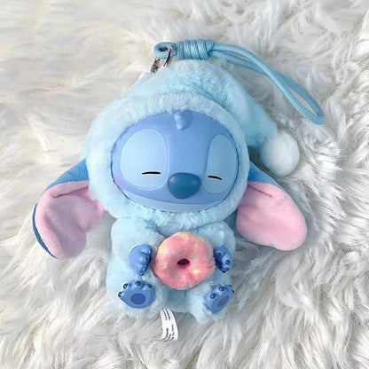 Kawaii Labubu Stitch – Boîte Mystère Poupée Mignonne en Vinyle