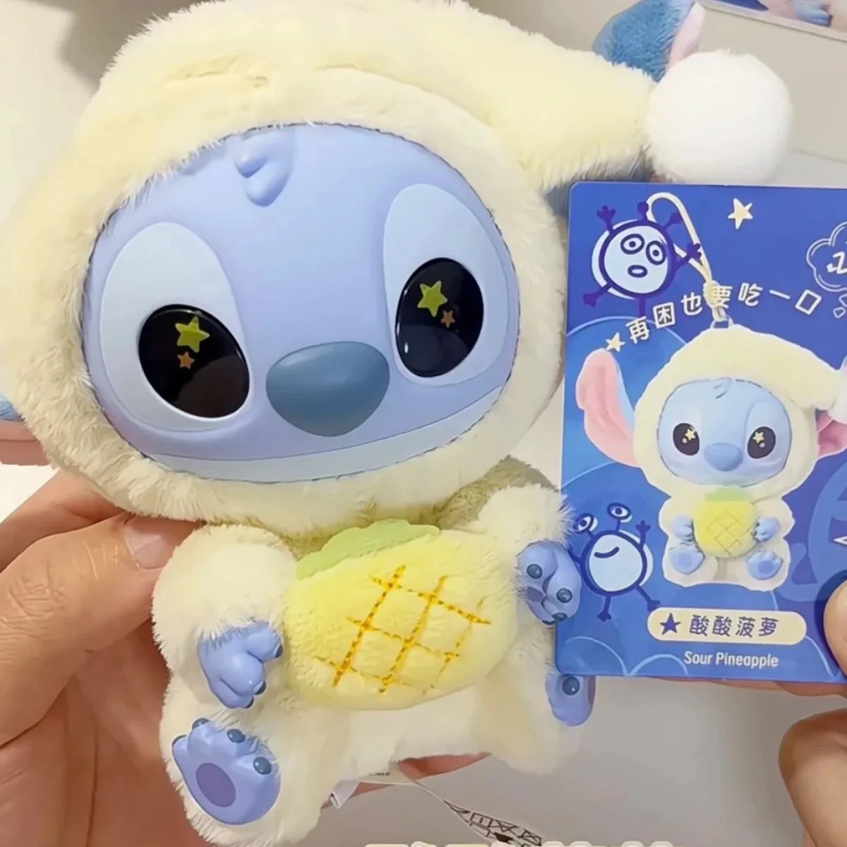 Kawaii Labubu Stitch – Boîte Mystère Poupée Mignonne en Vinyle