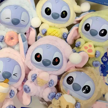 Kawaii Labubu Stitch – Boîte Mystère Poupée Mignonne en Vinyle