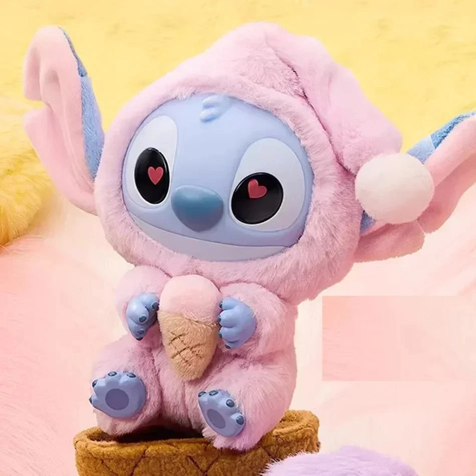 Kawaii Labubu Stitch – Boîte Mystère Poupée Mignonne en Vinyle